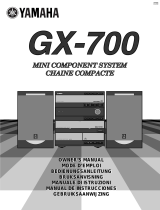 Yamaha GX-700 Bruksanvisning