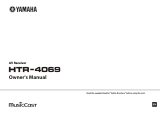 Yamaha HTR-4069 Bruksanvisning