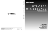 Yamaha HTR-5130 Användarmanual