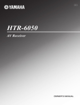 Yamaha HTR-6050 Bruksanvisning