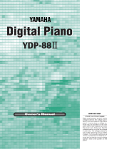 Yamaha Keyboards and Digital - Pianos Användarmanual