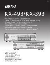 Yamaha KX-493 Bruksanvisning
