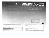Yamaha KX-55 Bruksanvisning