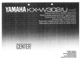 Yamaha KX-W302 Bruksanvisning