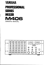 Yamaha M406 Bruksanvisning