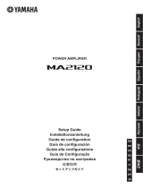 Yamaha MA2120 Installationsguide
