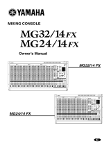 Yamaha MG32/14FX Användarmanual