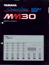 Yamaha MM30 Bruksanvisning