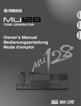 Yamaha MU128 Användarmanual