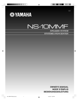Yamaha NS-10MMF Användarmanual