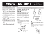 Yamaha NS-10MT Bruksanvisning