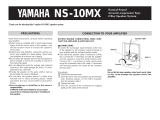 Yamaha NS-10MX Användarmanual