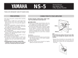 Yamaha NS-5 Bruksanvisning