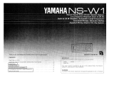 Yamaha NS-W1 Bruksanvisning