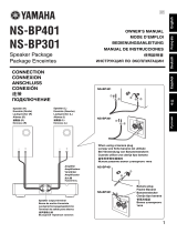 Yamaha NS-BP401 Användarmanual