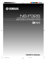 Yamaha NS-P326 Bruksanvisning