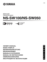 Yamaha NS-SW100 Bruksanvisning
