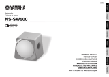 Yamaha NS-SW500 Bruksanvisning