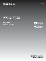 Yamaha NS-SW700 Bruksanvisning