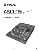 Yamaha O1v Användarmanual
