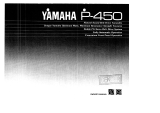 Yamaha P-450 Bruksanvisning