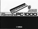 Yamaha PC-1000 Bruksanvisning