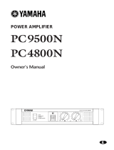Yamaha PC4800N Användarmanual