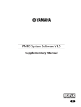Yamaha V1 Användarmanual