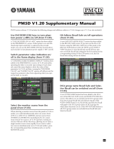 Yamaha PM5D/PM5D-RH V1.20 Användarmanual