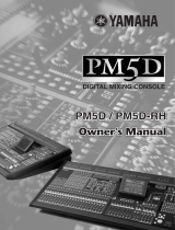 Yamaha PM5D/PM5D-RH Bruksanvisning