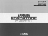 Yamaha PortaTone PSR-11 Bruksanvisning