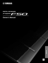 Yamaha PSR-F50 Bruksanvisning