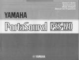 Yamaha PSS-120 Bruksanvisning