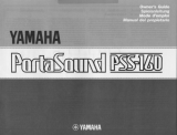 Yamaha PSS-160 Bruksanvisning
