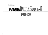 Yamaha PSS-450 Bruksanvisning