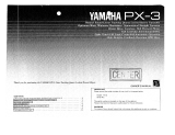 Yamaha PX-3 Bruksanvisning
