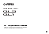Yamaha QL1 Användarmanual