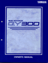 Yamaha QY300 Bruksanvisning