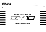 Yamaha QY10 Bruksanvisning