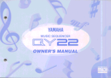Yamaha QY22 Användarmanual