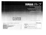 Yamaha R-7 Bruksanvisning