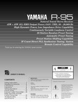 Yamaha R-95 Bruksanvisning