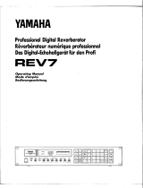 Yamaha REV7 Bruksanvisning