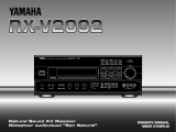 Yamaha RXV2092 Användarmanual