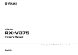 Yamaha RX-V375 Bruksanvisning