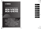 Yamaha RX-V575 Bruksanvisning