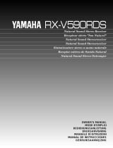 Yamaha RX-V590RDS Användarmanual
