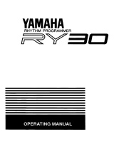 Yamaha RY30 Bruksanvisning