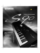 Yamaha S90 Datablad