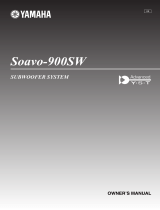 Yamaha Soavo-900SW Användarmanual